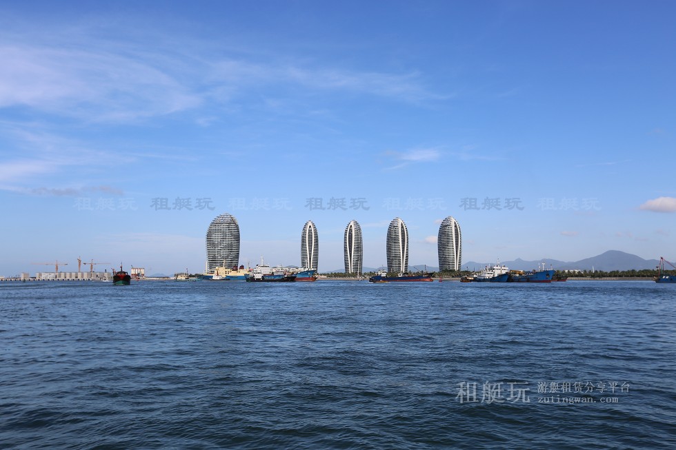 三亞旅游游艇租賃，三亞港至東島航線