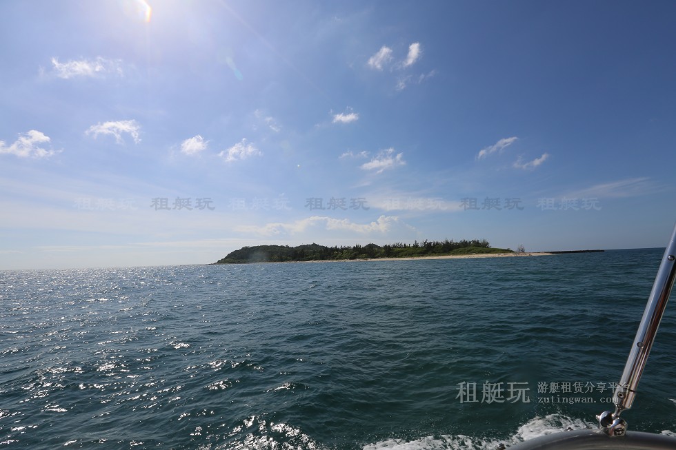 三亞旅游游艇租賃，三亞港至東島航線