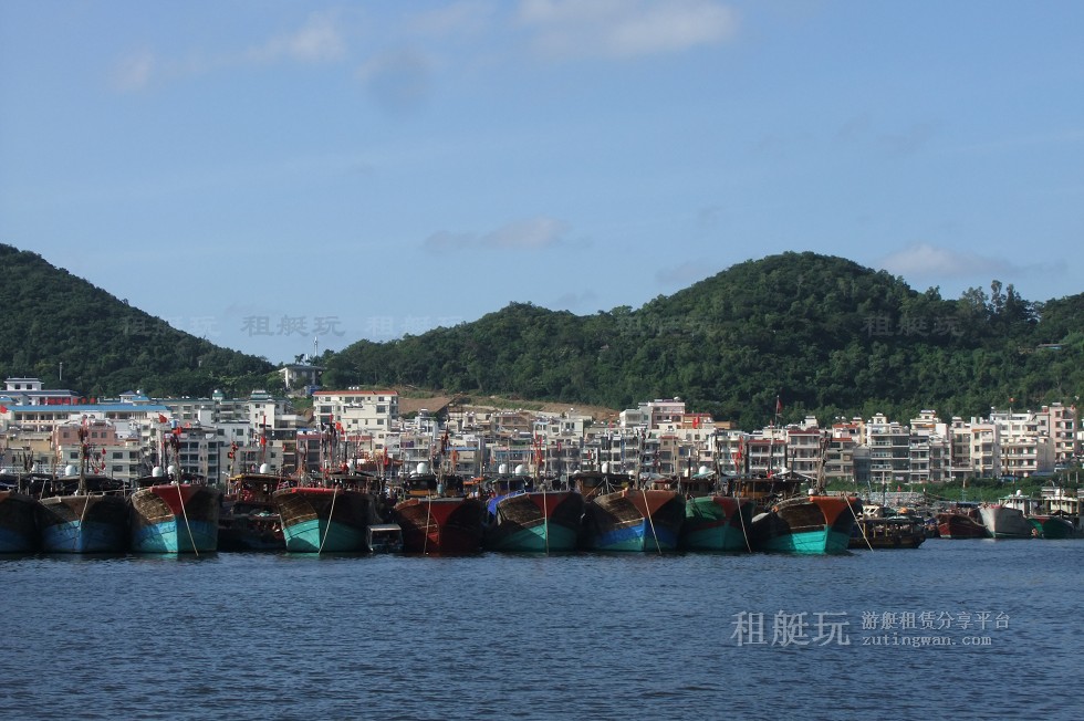 三亞旅游游艇租賃，三亞港至東島航線